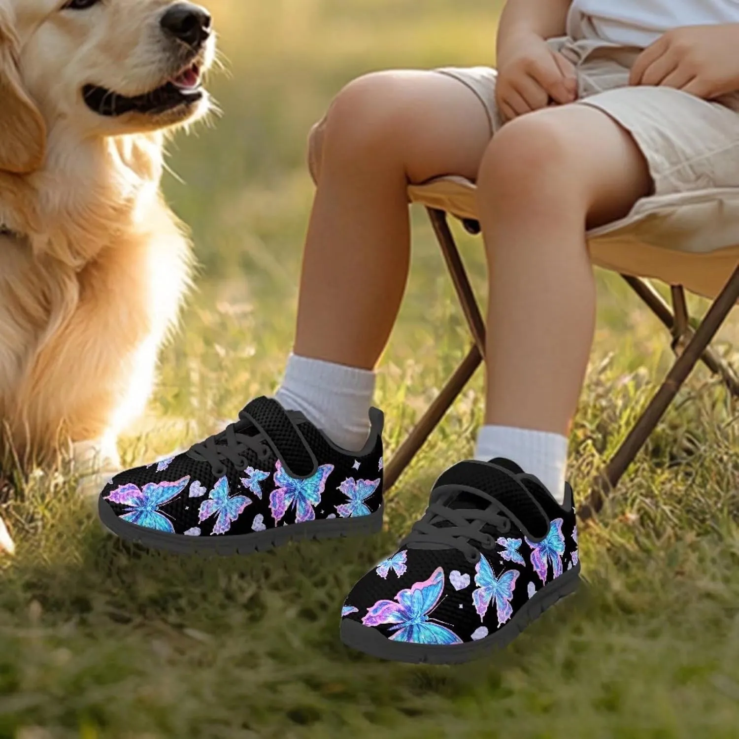 YEXIATODO Kids Sneakers Fashion Comfortable Casual Athletic Tennis Shoe Breathable Lightweight Sports Shoes 11-2.5
