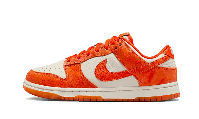 dry - climate running shoes Dunk Low Cracked Orange