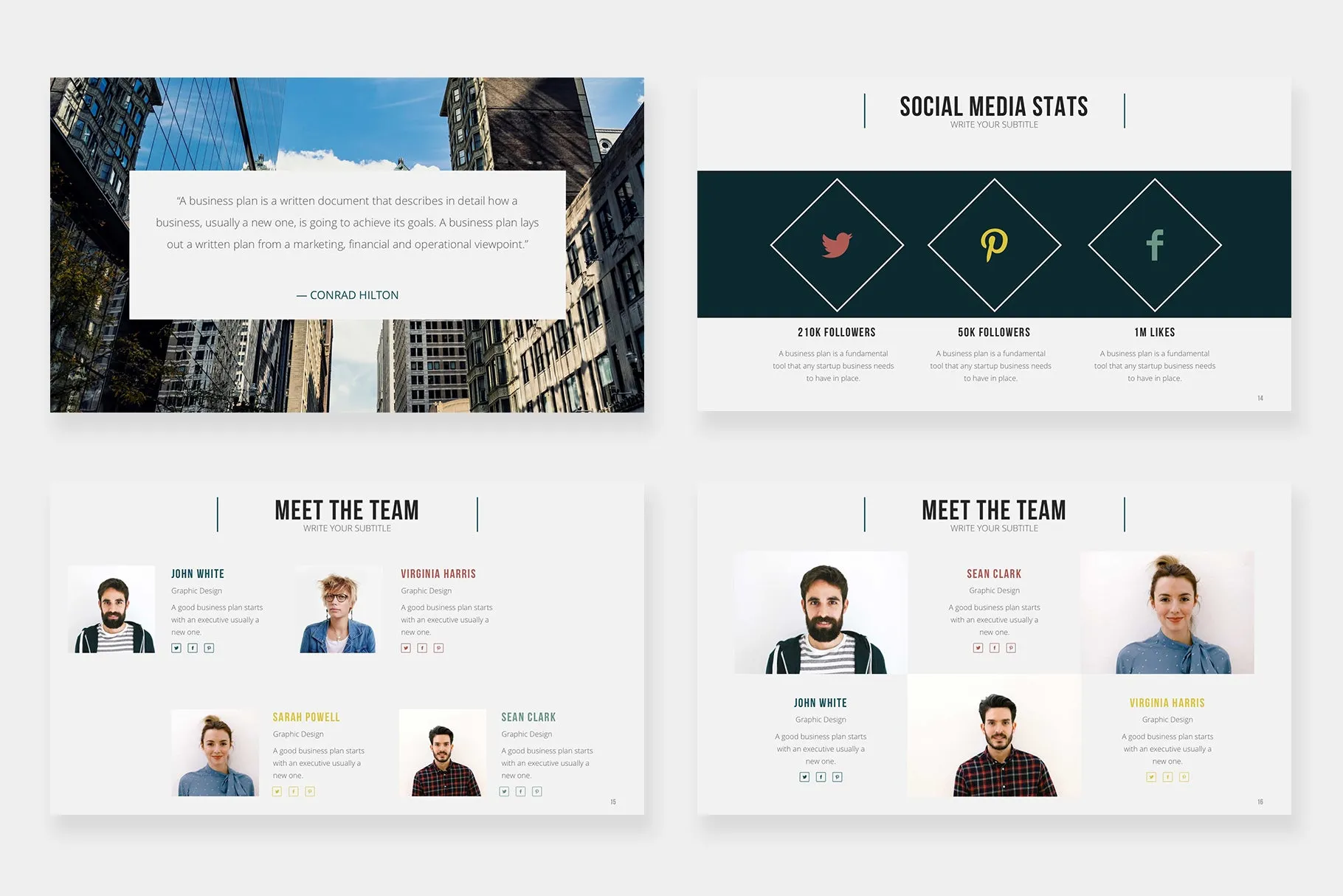 Zhan Google Slides Template