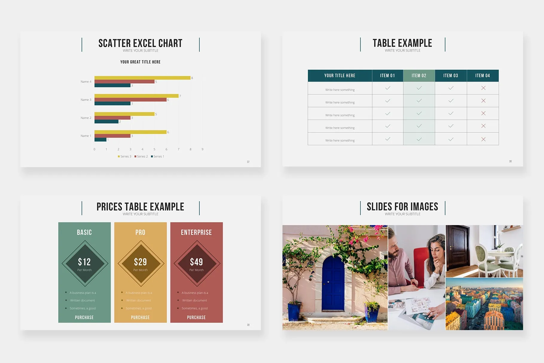 Zhan Google Slides Template