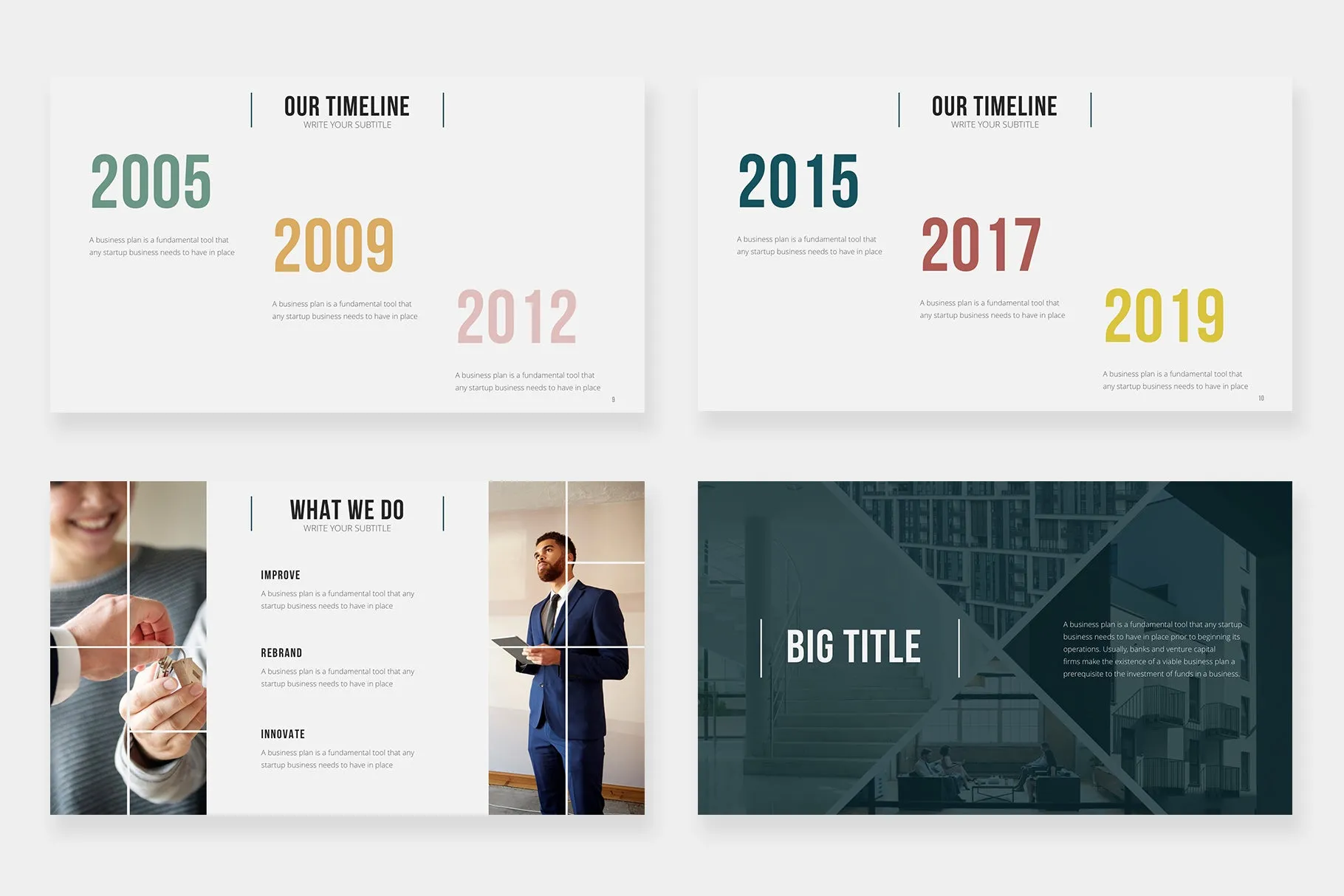 Zhan Google Slides Template