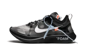 Zoom Fly Off-White Black Silver Sprint