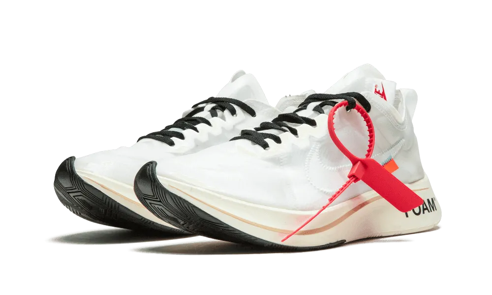 running shoes with traction pattern Zoom Fly Off-White "The Ten"